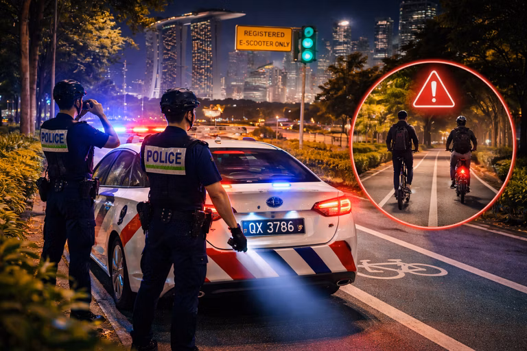 Nighttime E-Scooter Patrols in Singapore: A New Era for Rider Safety and Compliance