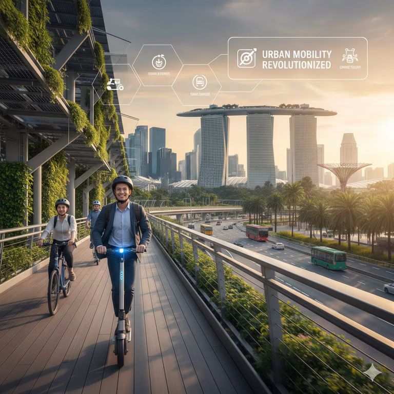 Revolutionizing Urban Transport: How Singapore’s Micro Mobility Startups are Shaping the Future of E-Scooter Innovation