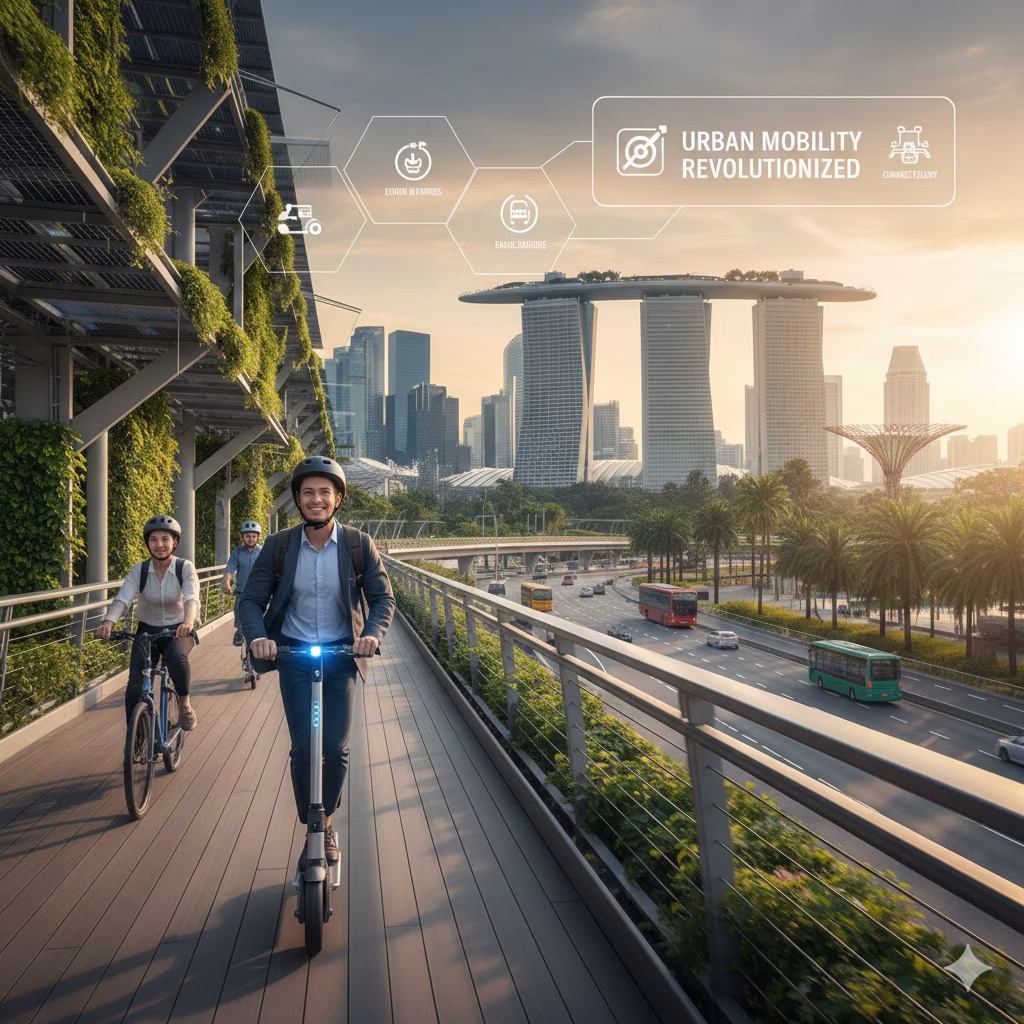 Revolutionizing Urban Transport: How Singapore’s Micro Mobility Startups are Shaping the Future of E-Scooter Innovation